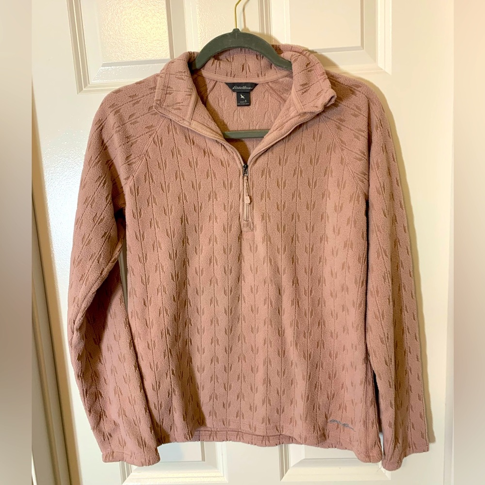 Eddie Bauer quarter zip NWOT
